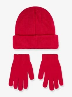 Beanie Set Gants + Bonnet CONVERSE Framboise - Converse -Magasin De Vêtements Pour Bé Soldes beanie set gants bonnet converse 2