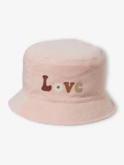 Bob Réversible Imprimé Fille Bleu Ciel - Vertbaudet