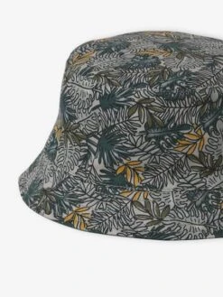 Bob Réversible Imprimé Garçon Vert - Vertbaudet -Magasin De Vêtements Pour Bé Soldes bob reversible imprime garcon 3