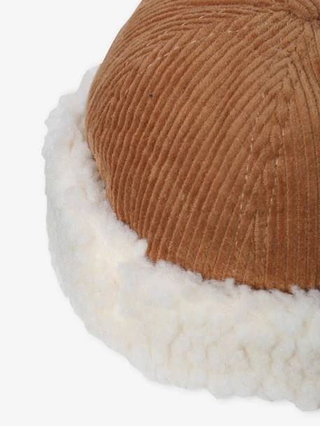 Bonnet "beanie" Garçon En Velours Et Sherpa Lot Chaudron - Vertbaudet 2 Bonnet "beanie" Garçon En Velours Et Sherpa Lot Chaudron - Vertbaudet – Image 2