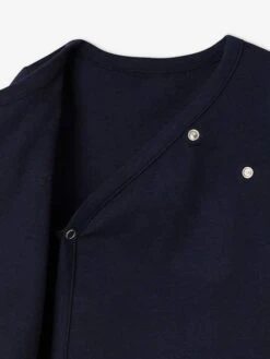 Brassière Ouverture Croisée Devant Bébé Naissance BASICS Encre - Vertbaudet -Magasin De Vêtements Pour Bé Soldes brassiere ouverture croisee devant bebe naissance basics 2