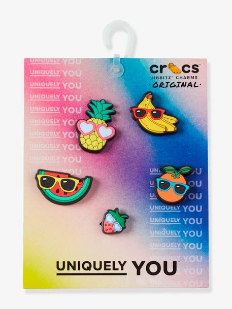 Breloques Jibbitz™ Cute Fruit Sunnies 5 Pack CROCS™ Multicolore - Crocs 2 Breloques Jibbitz™ Cute Fruit Sunnies 5 Pack CROCS™ Multicolore - Crocs – Image 2