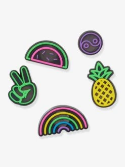 Breloques Jibbitz™ Lights Up Fun 5 Pack CROCS™ Multicolore - Crocs -Magasin De Vêtements Pour Bé Soldes breloques jibbitz lights up fun 5 pack crocs 2