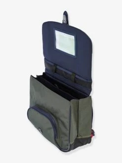 Cartable Garçon Mickaël De Tann's Kaki - Tann's -Magasin De Vêtements Pour Bé Soldes cartable garcon mickael de tanns 2