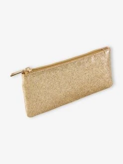 Cartable Pailleté Et Sa Trousse Assortiie Fille Doré - Vertbaudet -Magasin De Vêtements Pour Bé Soldes cartable paillete et sa trousse assortiie fille 2