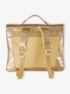 Cartable Pailleté Et Sa Trousse Assortiie Fille Doré - Vertbaudet -Magasin De Vêtements Pour Bé Soldes cartable paillete et sa trousse assortiie fille 4