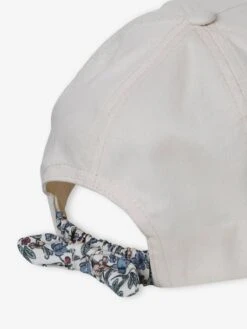 Casquette Fille Imprimée "hello" écru - Vertbaudet -Magasin De Vêtements Pour Bé Soldes casquette fille imprimee hello 5