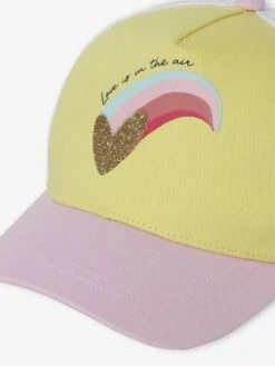 Casquette Fille "pastel" Jaune Pâle - Vertbaudet -Magasin De Vêtements Pour Bé Soldes casquette fille pastel 2