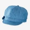 Casquette Gavroche En Denim Fille Denim - Vertbaudet