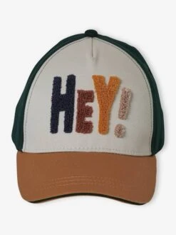 Casquette HEY! Garçon Beige - Vertbaudet -Magasin De Vêtements Pour Bé Soldes casquette hey garcon 3
