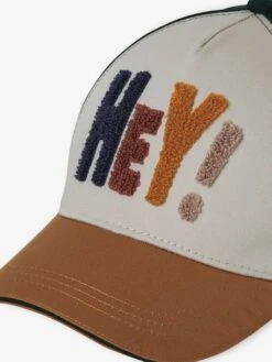 Casquette HEY! Garçon Beige - Vertbaudet -Magasin De Vêtements Pour Bé Soldes casquette hey garcon 4