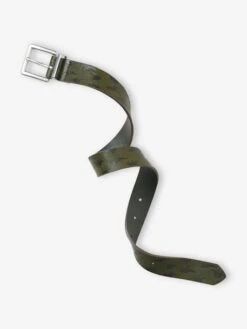 Ceinture Dinosaures Garçon Kaki - Vertbaudet