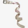 Ceinture Tressée Fille Beige Doré - Vertbaudet