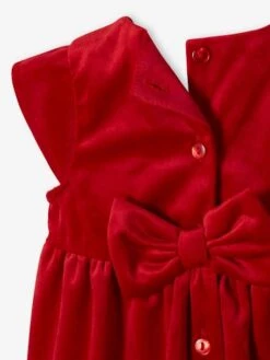 Coffret De Noël Bébé Robe à Sequins Et Bandeau Assorti Rouge - Vertbaudet -Magasin De Vêtements Pour Bé Soldes coffret de noel bebe robe a sequins et bandeau assorti 3
