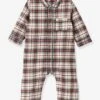 Coffret Noël Bébé : Pyjama Et Son Doudou CYRILLUS Carreaux Rouge - Cyrillus