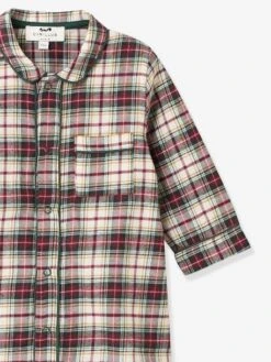 Coffret Noël Bébé : Pyjama Et Son Doudou CYRILLUS Carreaux Rouge - Cyrillus -Magasin De Vêtements Pour Bé Soldes coffret noel bebe pyjama et son doudou cyrillus 2