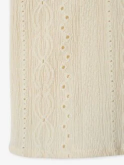 Débardeur Bébé En Jersey Brodé écru - Vertbaudet -Magasin De Vêtements Pour Bé Soldes debardeur bebe en jersey brode 2