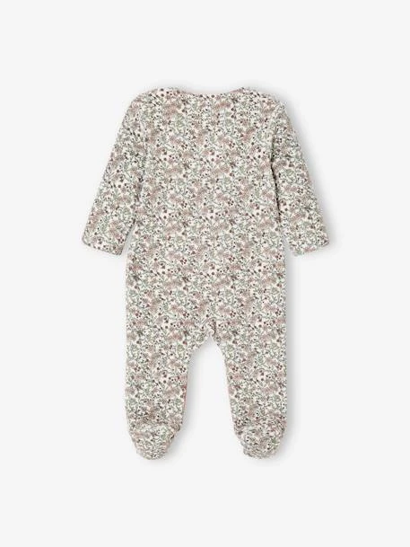 Dors-bien Bébé Fille En Velours Ouverture Pont Ivoire Imprimé - Vertbaudet 2 Dors-bien Bébé Fille En Velours Ouverture Pont Ivoire Imprimé - Vertbaudet – Image 2