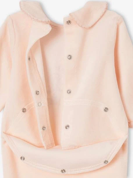 Dors-bien Bébé Fille Noël Et Bonnet En Velours Rose Pâle - Vertbaudet 4 Dors-bien Bébé Fille Noël Et Bonnet En Velours Rose Pâle - Vertbaudet – Image 4