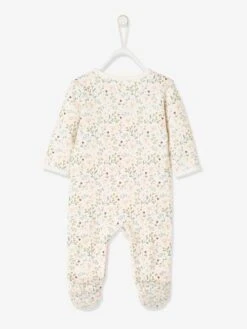 Dors-bien Bébé Naissance En Molleton Ouverture Pont Pressionné Devant Rose Tendre Imprimé - Vertbaudet -Magasin De Vêtements Pour Bé Soldes dors bien bebe naissance en molleton ouverture pont pressionne devant 2