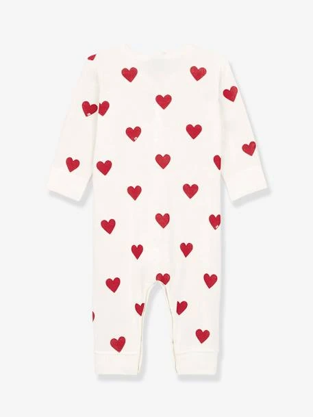 Dors-bien Coeurs Bébé En Coton Bio PETIT BATEAU Blanc Imprimer Coeur - Petit Bateau 4 Dors-bien Coeurs Bébé En Coton Bio PETIT BATEAU Blanc Imprimer Coeur - Petit Bateau – Image 4