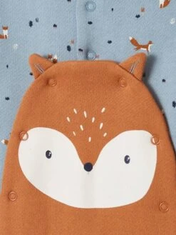 Dors-bien En Molleton Bébé Ouverture Pont Gris Bleu - Vertbaudet -Magasin De Vêtements Pour Bé Soldes dors bien en molleton bebe ouverture pont 2