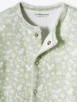 Dors-bien "lapin" En Velours Bébé Vert D'eau - Vertbaudet -Magasin De Vêtements Pour Bé Soldes dors bien lapin en velours bebe 2