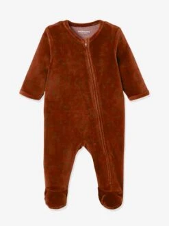 Dors-bien "mini-bear" Bébé En Velours Lot Cacao - Vertbaudet -Magasin De Vêtements Pour Bé Soldes dors bien mini bear bebe en velours 2