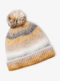 Ensemble Bonnet Et Snood Jacquard Fille Beige Imprimé - Vertbaudet -Magasin De Vêtements Pour Bé Soldes ensemble bonnet et snood jacquard fille 2