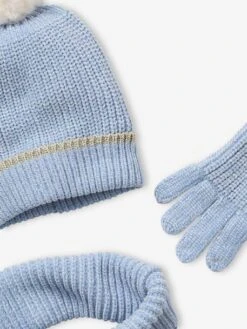 Ensemble Bonnet + Snood + Gants Maille Chenille Fille Bleu Clair - Vertbaudet 11 Ensemble Bonnet + Snood + Gants Maille Chenille Fille Bleu Clair - Vertbaudet -Magasin De Vêtements Pour Bé Soldes ensemble bonnet snood gants maille chenille fille 5