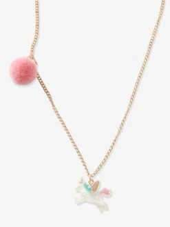 Ensemble Collier, Bracelet Et Bague Licorne Fille Lot Rose Bisou - Vertbaudet -Magasin De Vêtements Pour Bé Soldes ensemble collier bracelet et bague licorne fille 3