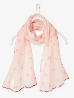 Foulard Fille Imprimé Arc-en-ciel Rose Imprimé - Vertbaudet