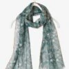 Foulard Garçon Imprimé Jungle Vert Grisé - Vertbaudet