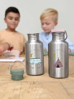 Gourdes LÄSSIG Adventure Et Yummy En Inox Rosa - Lassig -Magasin De Vêtements Pour Bé Soldes gourdes lassig adventure et yummy en inox 4