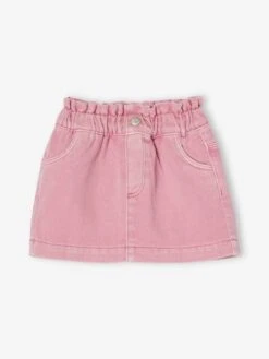 Jupe Style "paperbag" Bébé Rose - Vertbaudet