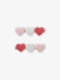 Lot De 2 Barrettes Fille Coeurs Rose - Vertbaudet 7 Lot De 2 Barrettes Fille Coeurs Rose - Vertbaudet -Magasin De Vêtements Pour Bé Soldes lot de 2 barrettes fille coeurs 2
