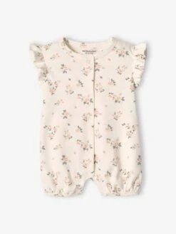 Lot De 2 Combishorts "lovely" Bébé Blush - Vertbaudet -Magasin De Vêtements Pour Bé Soldes lot de 2 combishorts lovely bebe 2