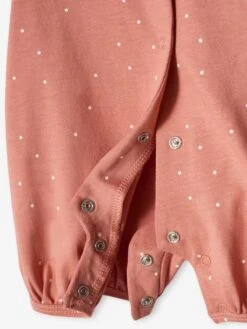 Lot De 2 Combishorts "lovely" Bébé Blush - Vertbaudet -Magasin De Vêtements Pour Bé Soldes lot de 2 combishorts lovely bebe 5