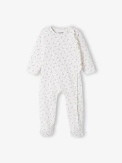 Lot De 2 Dors-bien Bébé Fille En Interlock Lot Ivoire - Vertbaudet -Magasin De Vêtements Pour Bé Soldes lot de 2 dors bien bebe fille en interlock 2