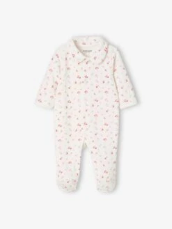 Lot De 2 Dors-bien Bébé Fille En Velours Lot Nude - Vertbaudet -Magasin De Vêtements Pour Bé Soldes lot de 2 dors bien bebe fille en velours 10