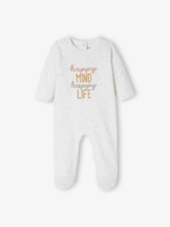 Lot De 2 Dors-bien Bébé Fille En Velours Lot Rose Blush - Vertbaudet -Magasin De Vêtements Pour Bé Soldes lot de 2 dors bien bebe fille en velours 20