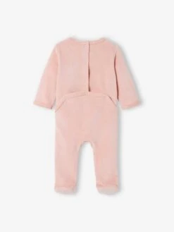 Lot De 2 Dors-bien Bébé Fille En Velours Lot Rose Blush - Vertbaudet -Magasin De Vêtements Pour Bé Soldes lot de 2 dors bien bebe fille en velours 21