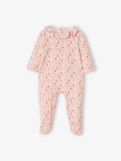Lot De 2 Dors-bien Bébé Fille Ouverture Dos En Coton Lot Rose Poudré - Vertbaudet -Magasin De Vêtements Pour Bé Soldes lot de 2 dors bien bebe fille ouverture dos en coton 2