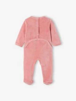 Lot De 2 Dors-bien Bébé Fille "renard" En Velours Lot Bois De Rose - Vertbaudet -Magasin De Vêtements Pour Bé Soldes lot de 2 dors bien bebe fille renard en velours 3