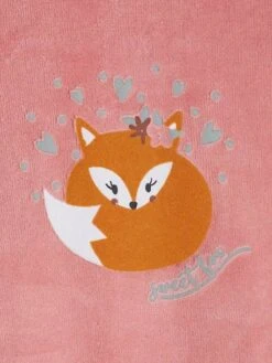 Lot De 2 Dors-bien Bébé Fille "renard" En Velours Lot Bois De Rose - Vertbaudet -Magasin De Vêtements Pour Bé Soldes lot de 2 dors bien bebe fille renard en velours 4