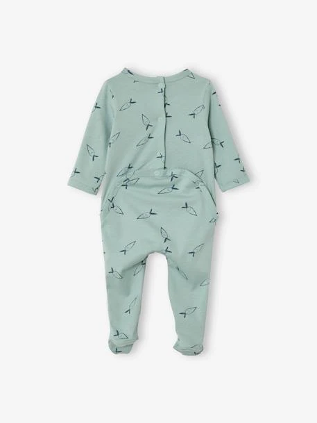 Lot De 2 Dors-bien Bébé Garçon En Coton Lot Vert Céladon - Vertbaudet 4 Lot De 2 Dors-bien Bébé Garçon En Coton Lot Vert Céladon - Vertbaudet – Image 4