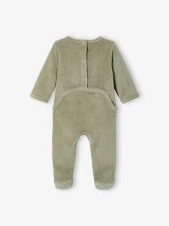 Lot De 2 Dors-bien Bébé Garçon En Velours Sable - Vertbaudet -Magasin De Vêtements Pour Bé Soldes lot de 2 dors bien bebe garcon en velours 3