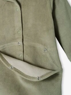 Lot De 2 Dors-bien Bébé Garçon En Velours Sable - Vertbaudet -Magasin De Vêtements Pour Bé Soldes lot de 2 dors bien bebe garcon en velours 5