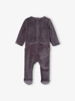 Lot De 2 Dors-bien Bébé "moutons" En Velours Lot Anthracite - Vertbaudet -Magasin De Vêtements Pour Bé Soldes lot de 2 dors bien bebe moutons en velours 3