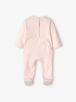 Lot De 2 Dors-bien "cerise" Bébé Fille Interlock Rose Pâle - Vertbaudet -Magasin De Vêtements Pour Bé Soldes lot de 2 dors bien cerise bebe fille interlock 3